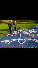 Volunteers rig the firework drawing with Walk the Plank.jpg